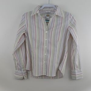Ladies Talbots Long Sleeve Blouse sz. SM